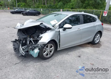 2017 Chevrolet Cruze Lt Auto z USA, uszkodzony, nr VIN 3G1BE6SM6HS510752
